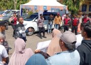 Puluhan Warga Karangmalang Suarakan Aspirasi di Polres Situbondo,