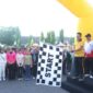 Jelang peringatan Hari Bhayangkara ke-80, Polres Situbondo menggelar olahraga bersama (Foto: Humas Polres Situbondo)