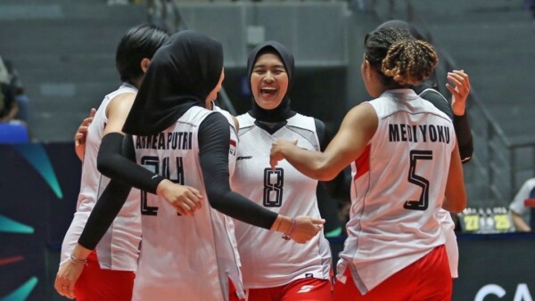 Timnas voli putri Indonesia bangkit dan mengalahkan Filipina 3-1 pada SEA V Cup Putri 2026 di Hanoi. (Foto: Istimewa)